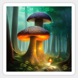 Fungi Tales (2) - Fairy Magic Mushrooms Sticker